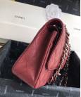 Сумка Classic Flap Bag Caviar Medium Bordeaux
